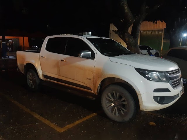 Ipiranga: Força Tática recupera caminhonete roubada em patrulhamento rural